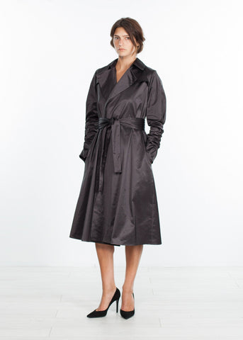 Image of Trench Coat in Black