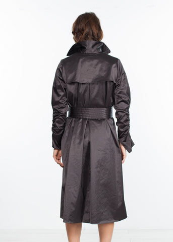 Image of Trench Coat in Black