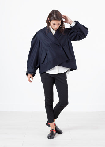 Image of Wool Cocoon Jacket