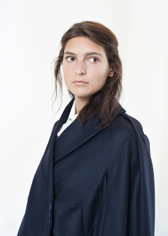 Image of Wool Cocoon Jacket
