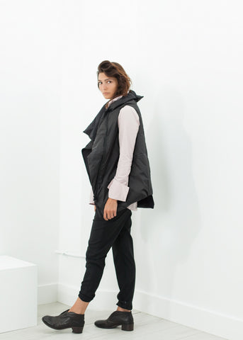 Image of Pointed Collar Blouse in Rose