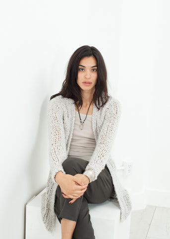 Image of Bulk Stitch Cardigan in Cloud