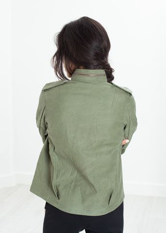 Image of Big Army Jacket in Olive