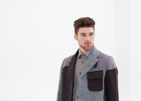 Image of Crazy Mallory Jacket in Blue Mix