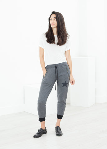 Image of Loopwheeler Star Pant in Grey