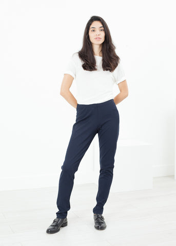 Image of Easy Slim Pant in Navy