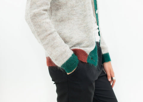 Image of Deskle Cardigan in Heather