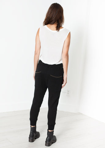 Image of Highsoft Cropped Sweat in Black