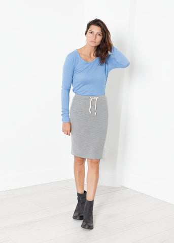 Image of Tencel Jersey Mini in Heather Grey