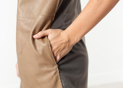 Image of Leather Front Tunic