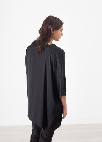 Image of Unbalanced Cardigan in Black