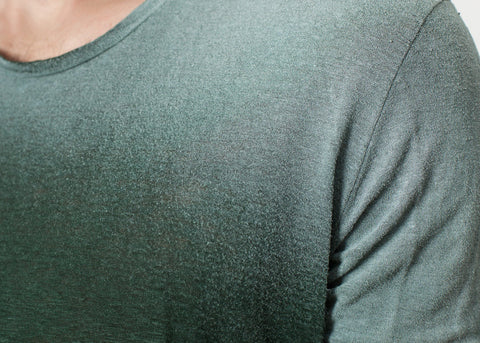 Image of Overprint T-Shirt in Green