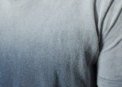 Image of Overprint T-Shirt in Navy