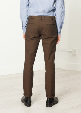 Image of Diamond Weave Trouser in Hazel