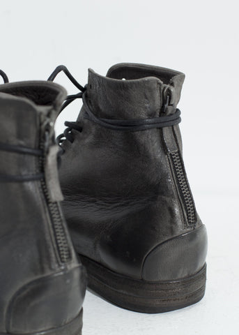 Image of Listello Lace-Up Boot in Slate Grey