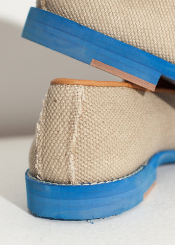 Image of Wingtip Loafer in Blue