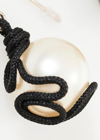 Image of Float Bead Earring in Pearl