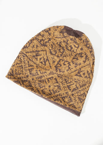 Image of Reversible Beanie in Amber