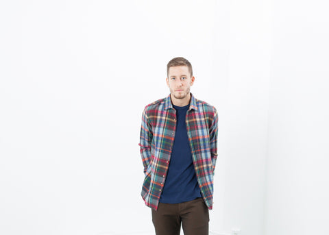 Image of Riccardo Button-Up in Plaid Multi