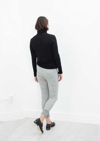 Image of Highsoft Cropped Sweat in Heather Grey