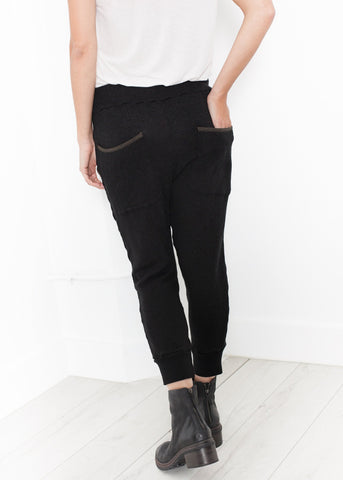 Image of Highsoft Cropped Sweat in Black