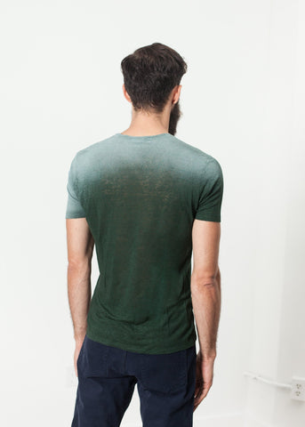 Image of Overprint T-Shirt in Green