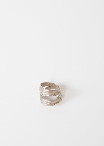 Image of Silver Coil Ring in Sterling
