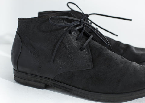 Image of Listello Short Boot in Black