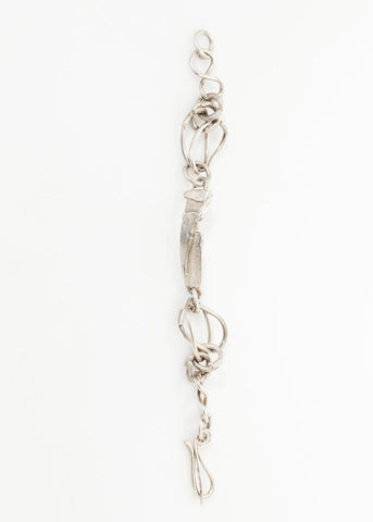 Image of Silver I.D. Bracelet in Sterling