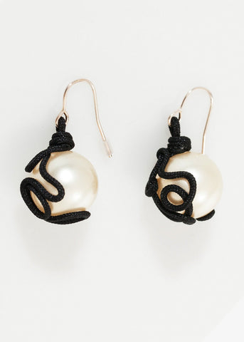 Image of Float Bead Earring in Pearl